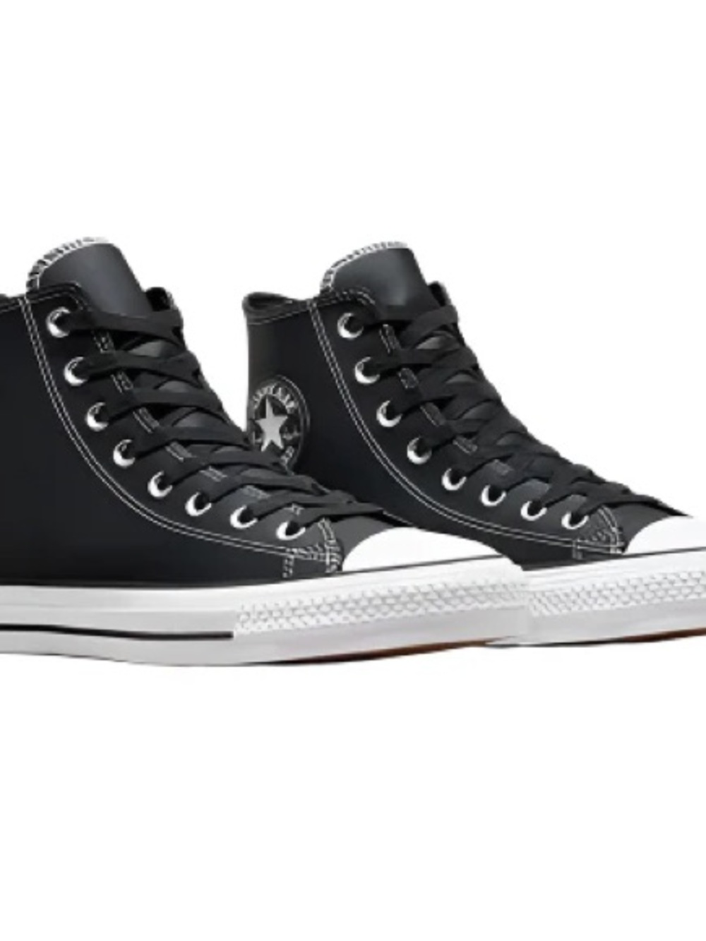 ❗️FINAL SALE❗️Converse Black Leather High Top Sneakers